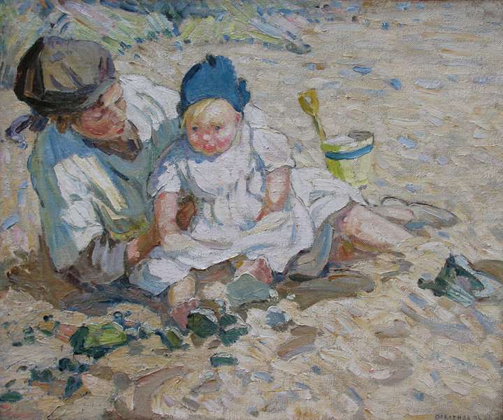 On the beach at Sennen Cove